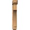 Ekena Millwork Westlake Craftsman Smooth Bracket w/ Offset Brace, Western Red Cedar, 7 1/2"W x 36"D x 48"H BKT0806X36X48WTL04SWR - alternate 2